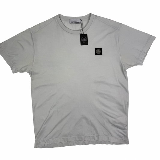 Camiseta Stone Island Blanco Roto manga corta - talla L