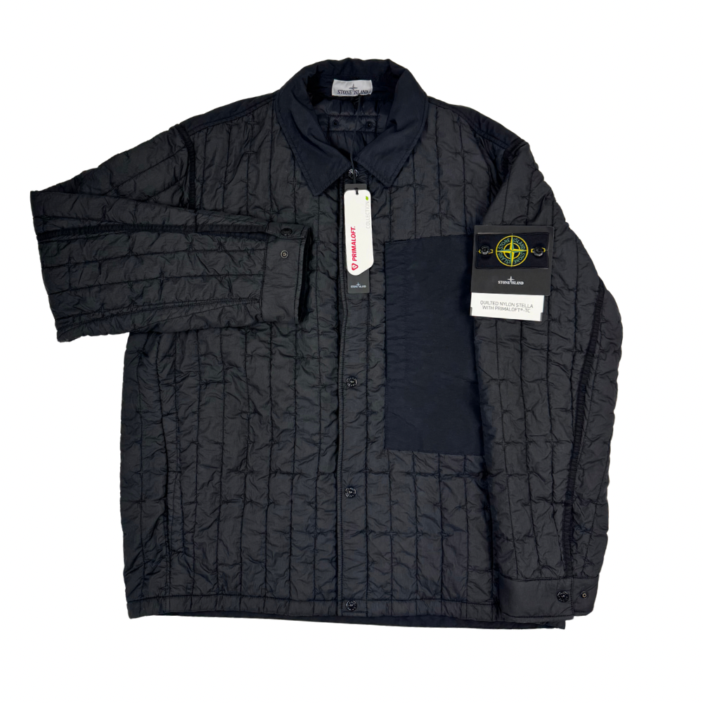 Chaqueta Stone Island Quilted Nylon Stella With Primaloft-TC negro - talla 2XL/3XL