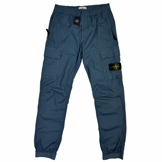 Pantalón Cargo Stone Island Type Re-T Azul - talla W/31