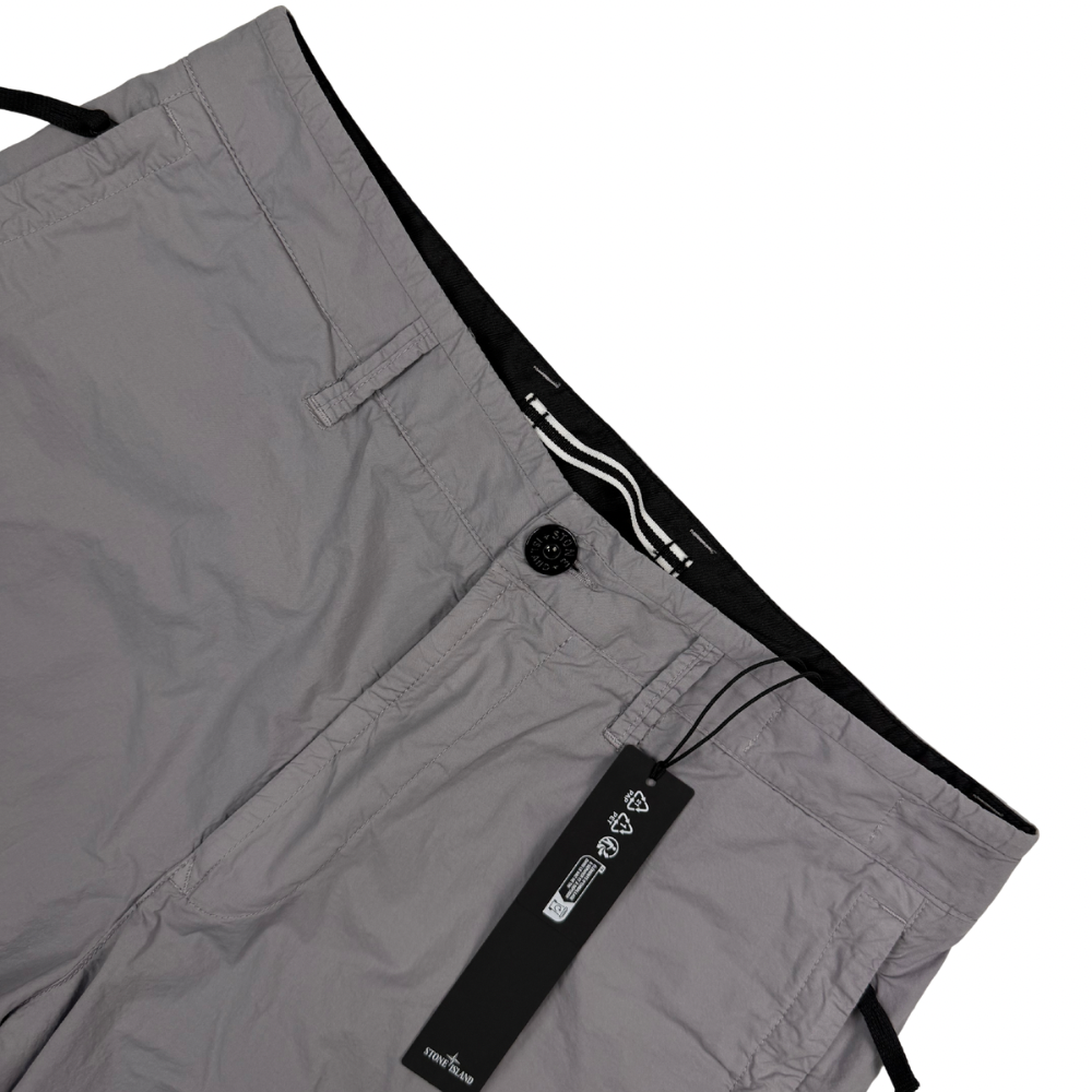 Pantalón Cargo Corto Stone Island Gris - talla W/32