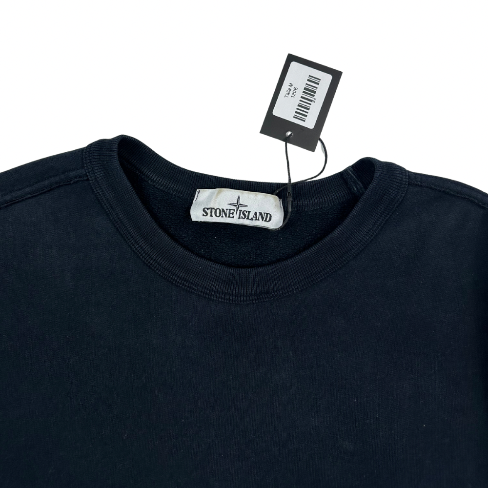 SUDADERA CUELLO REDONDO STONE ISLAND - talla M