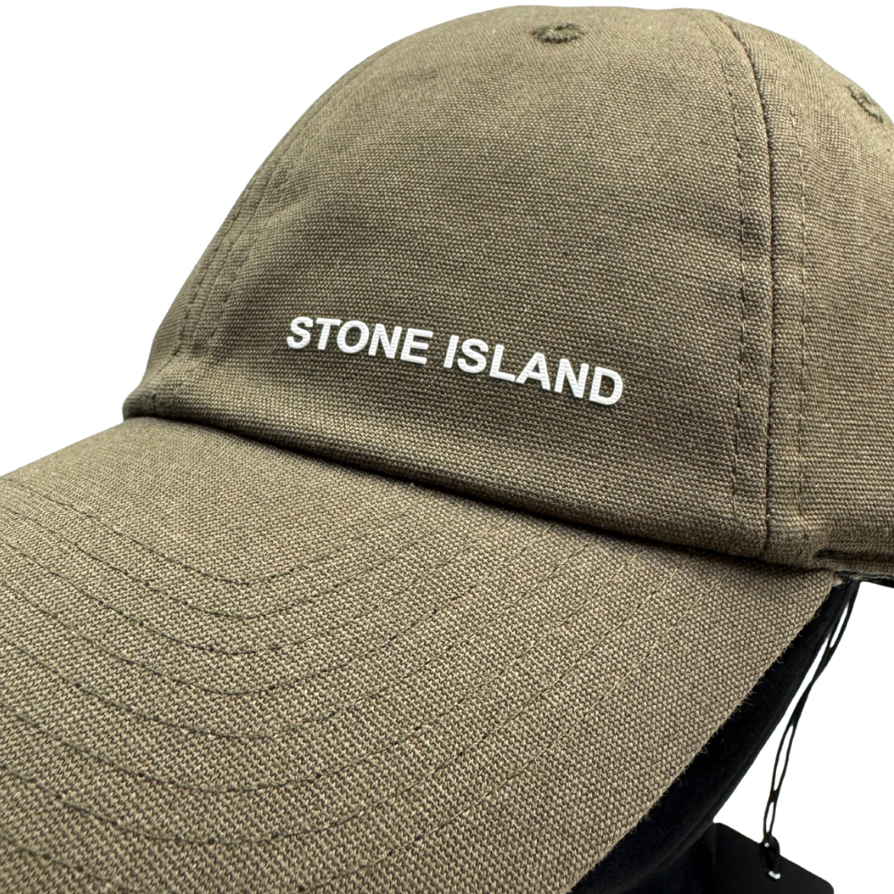 Gorra Stone Island verde - talla UNI