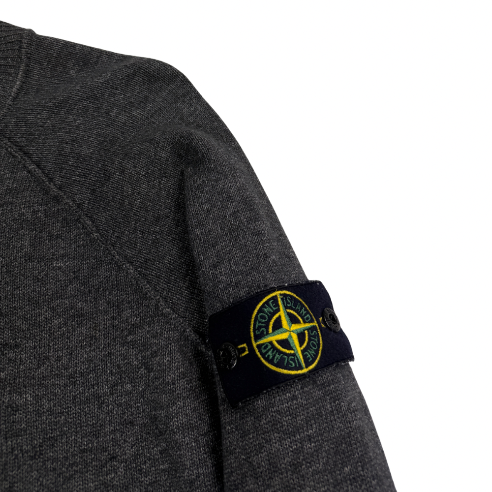 SUDADERA CON CREMALLERA STONE ISLAND - talla M