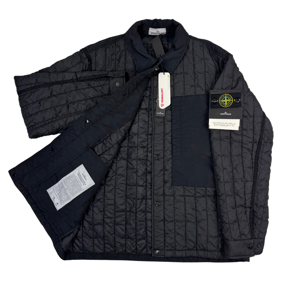 Chaqueta Stone Island Quilted Nylon Stella With Primaloft-TC negro - talla 2XL/3XL