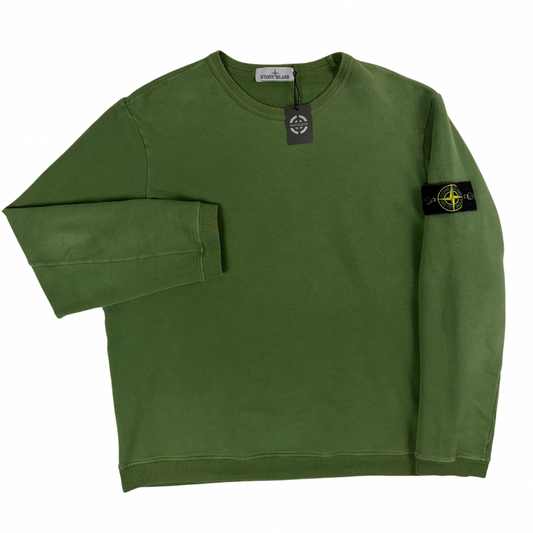 SUDADERA CUELLO REDONDO STONE ISLAND - talla XL