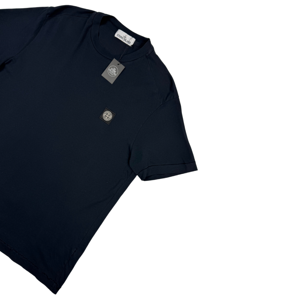 Camiseta Stone Island Azul marino manga corta - talla 2XL