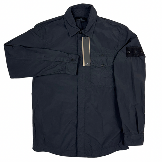 Sobrecamisa Stone Island Ghost con botones negro - talla M