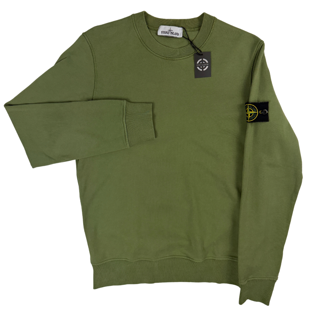 SUDADERA CUELLO REDONDO STONE ISLAND - talla S