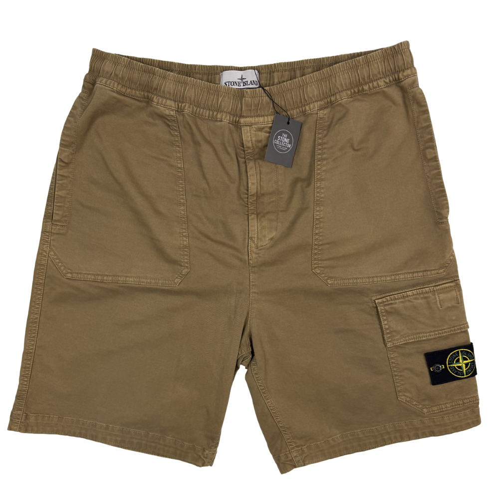 PANTALÓN CARGO CORTO STONE ISLAND - talla W/34