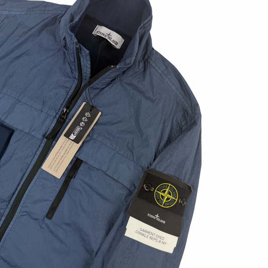 CHAQUETA GARMENT DYED CRINKLE REPS R-NY STONE ISLAND - talla M