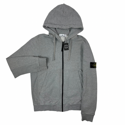 SUDADERA CON CREMALLERA Y CAPUCHA STONE ISLAND - talla XL