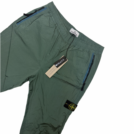 Pantalón Stone Island Verde nylon metal - talla W/31 / W/32 / W/33 / W/34