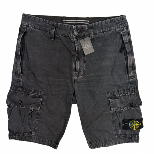 Pantalón Cargo Corto Stone Island Type SL negro - talla W/28
