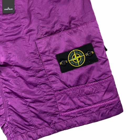 PANTALÓN CARGO CORTO NYLON STONE ISLAND - talla W/30 , W/31, W/32