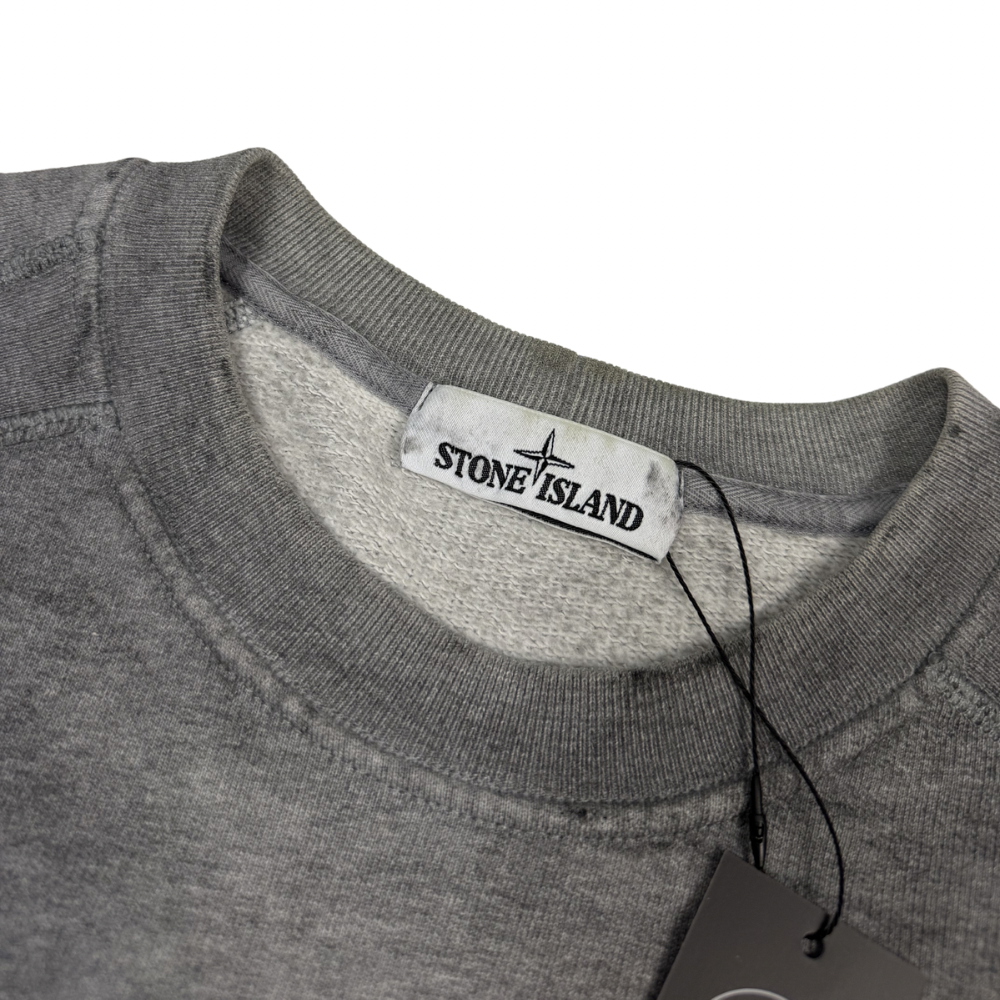 SUDADERA CUELLO REDONDO STONE ISLAND DUST - talla M