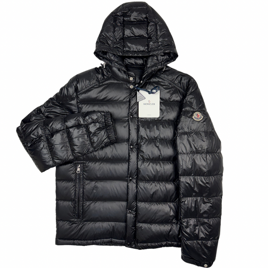 Plumífero con capucha Moncler Gliere negro - talla 4(L)