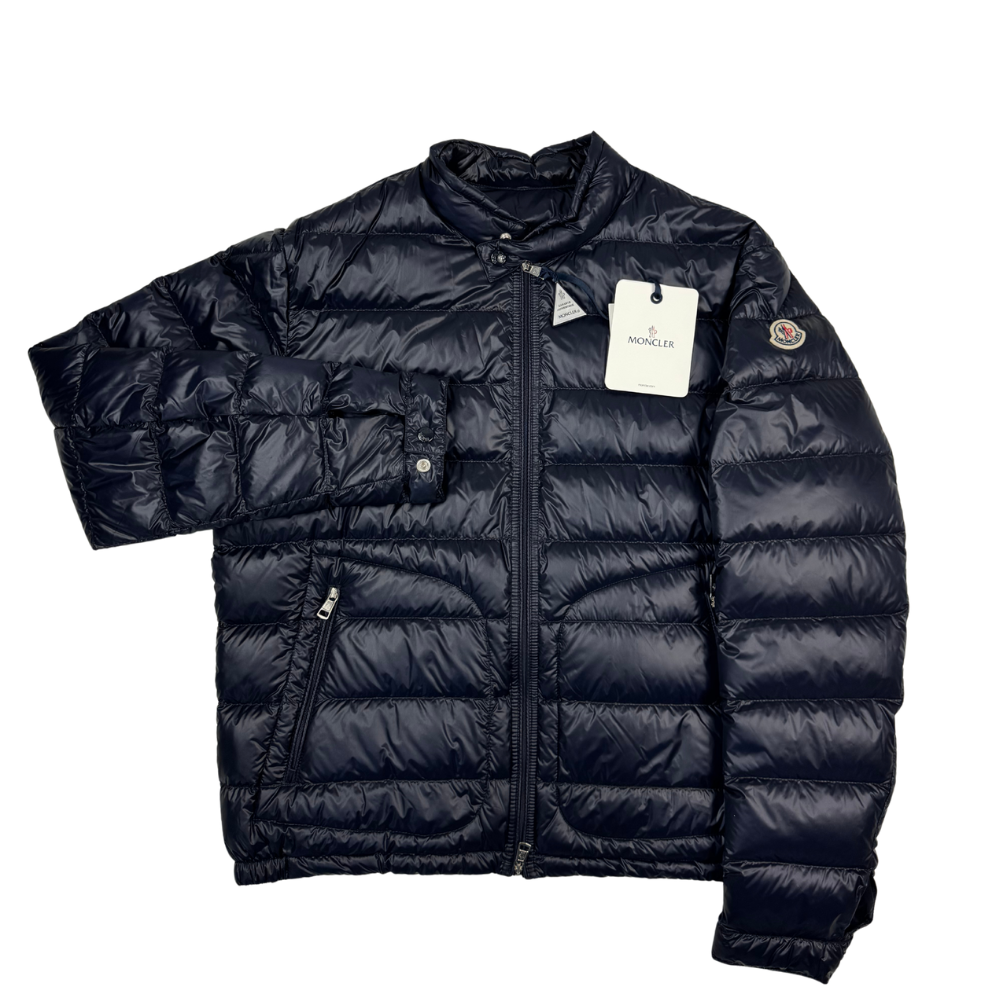Plumífero Moncler Acorus azul marino - talla 5 (XL) / 6 (2XL)