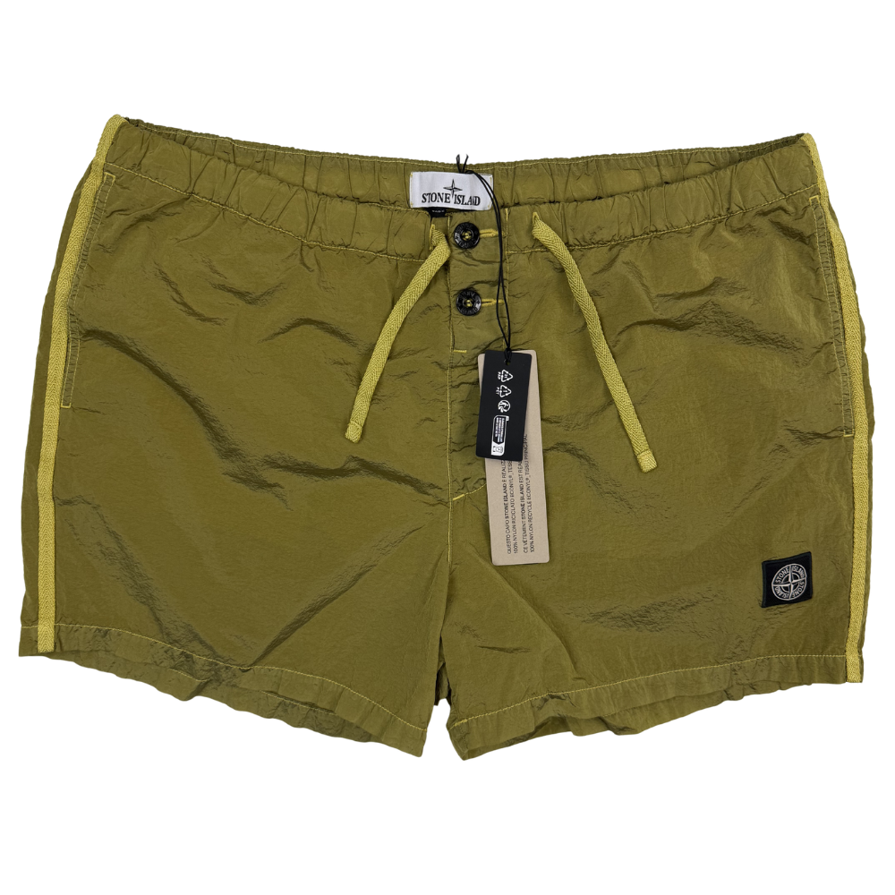 Bañador Stone Island Mostaza nylon metal - talla 2XL