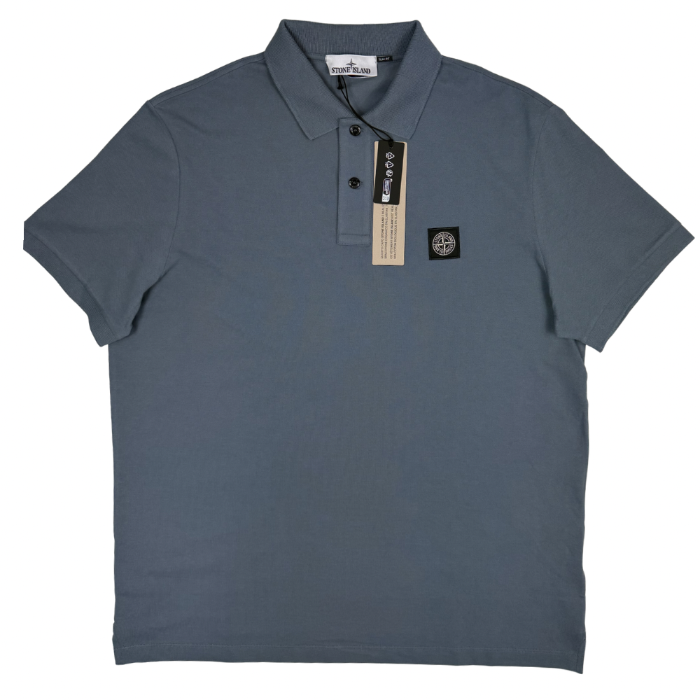 POLO MANGA CORTA GARMENT DYED - talla XXL