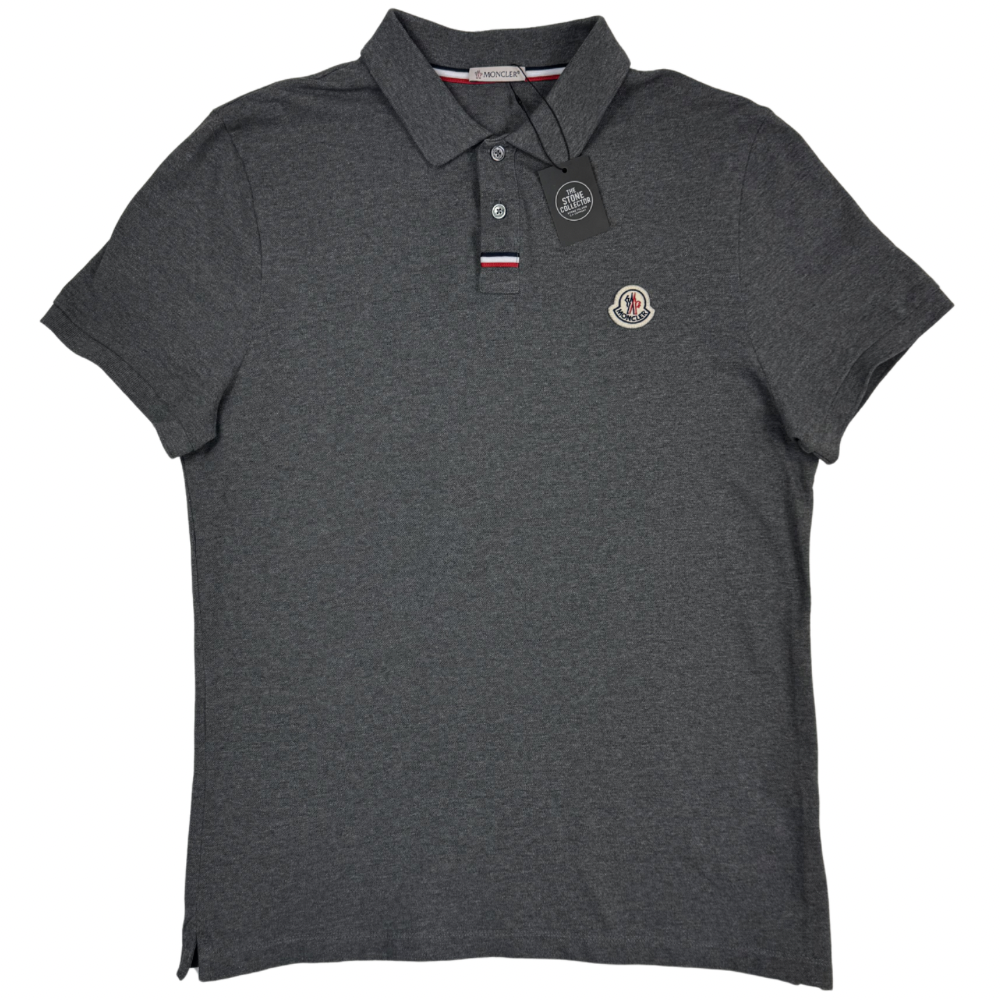 Polo Moncler Gris manga corta - talla L