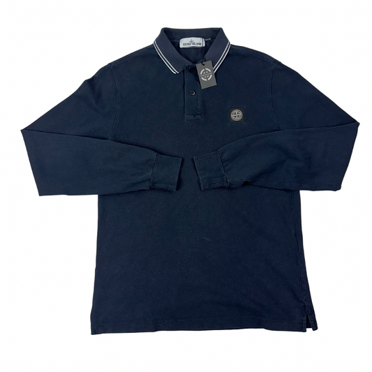 POLO MANGA LARGA STONE ISLAND - talla M