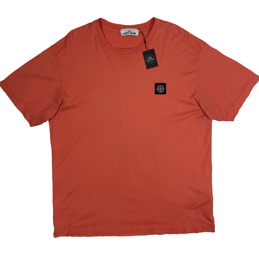 Camiseta Stone Island coral manga corta - talla XL
