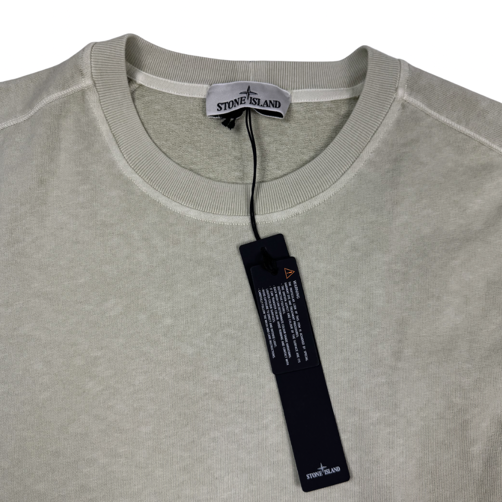 Sudadera cuello redondo Stone Island verde oliva - talla XL/2XL