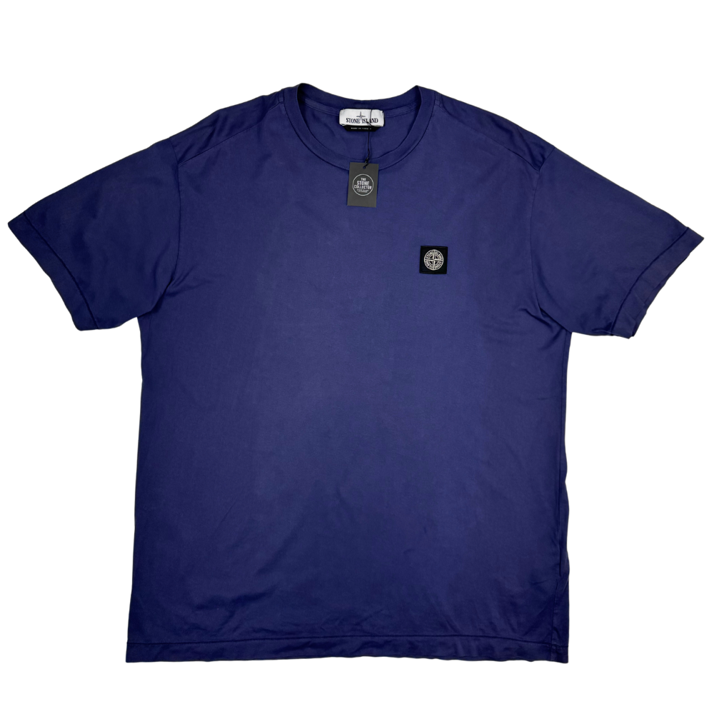 Camiseta Stone Island Morado manga corta - talla 2XL