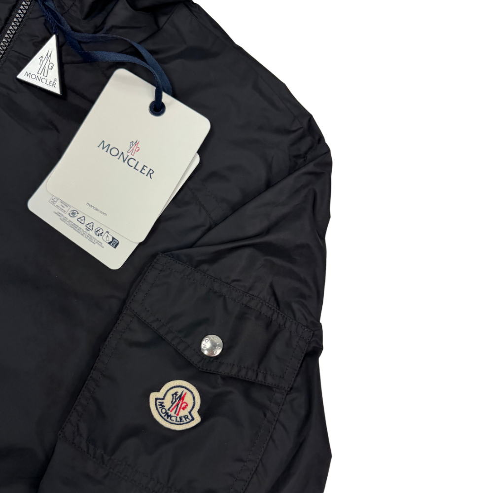 Chaqueta con capucha Moncler Etiache negro - talla 4 (L)