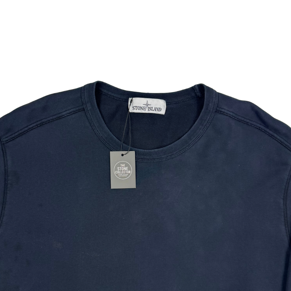 Sudadera cuello redondo Stone Island Azul marino - talla 2XL