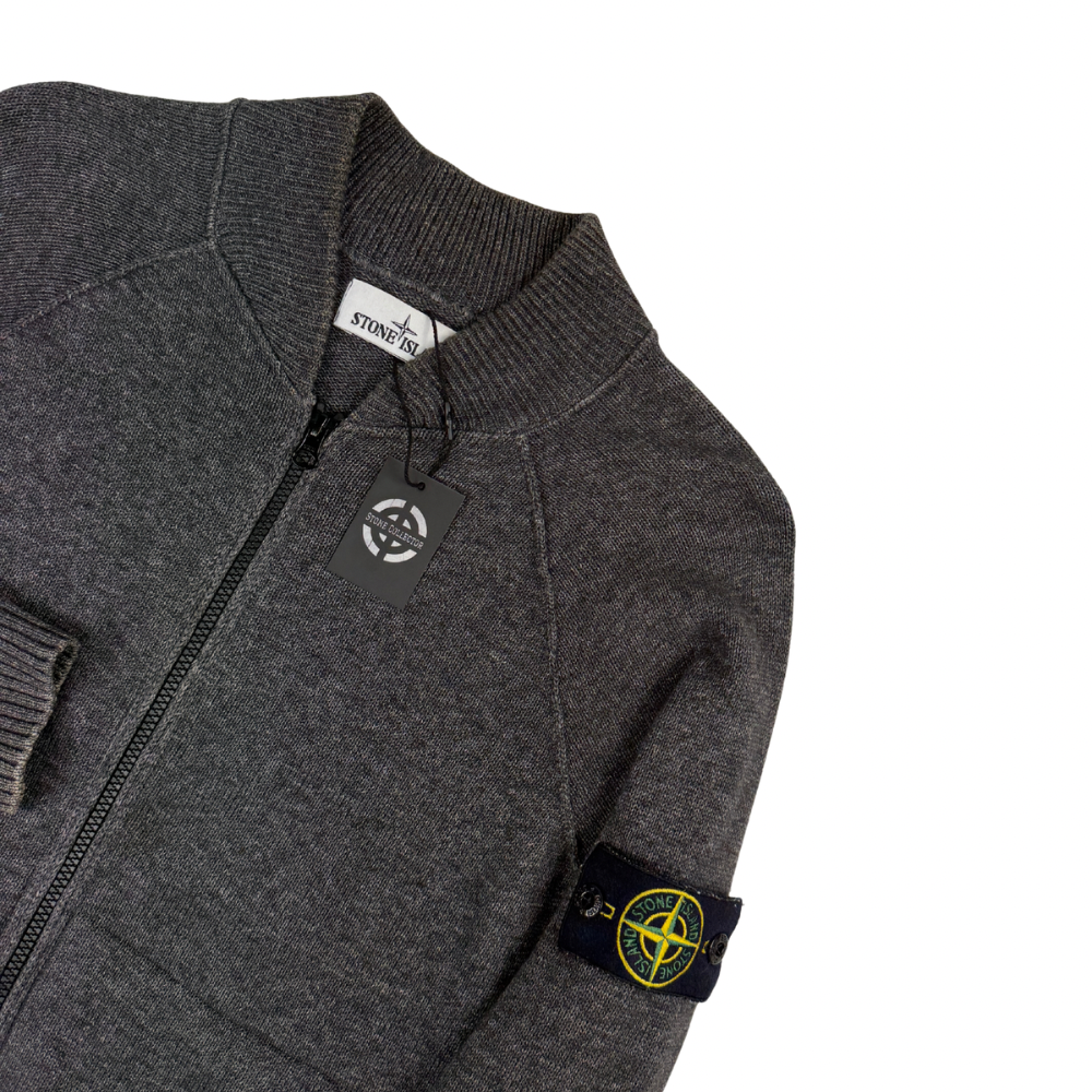 SUDADERA CON CREMALLERA STONE ISLAND - talla M