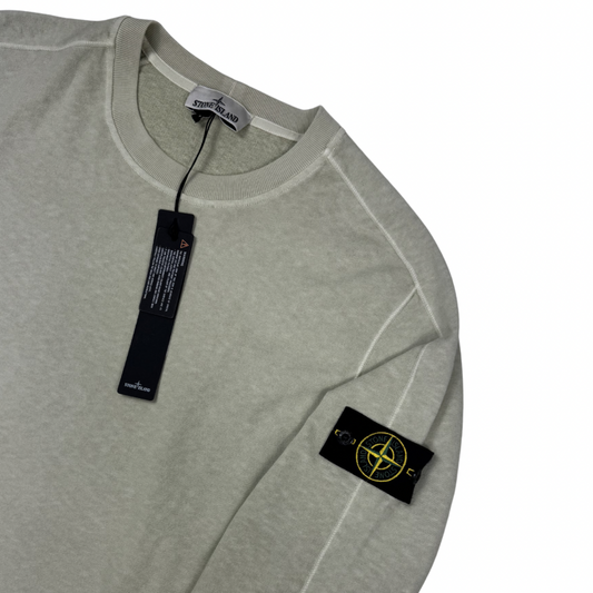 Sudadera cuello redondo Stone Island verde oliva - talla XL/2XL