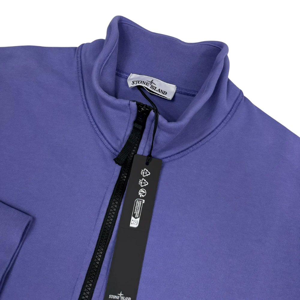 Sudadera Half - Zip Stone Island Morado - talla M / L / XL