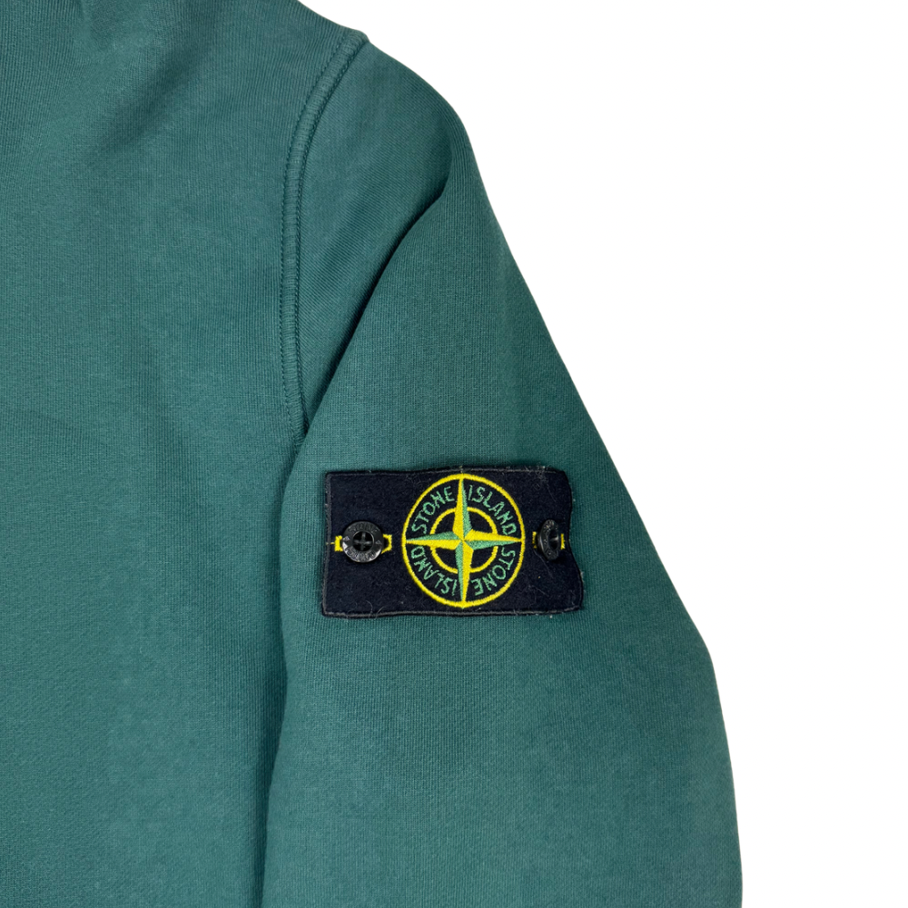 Sudadera cuello redondo Stone Island verde - talla 2XL