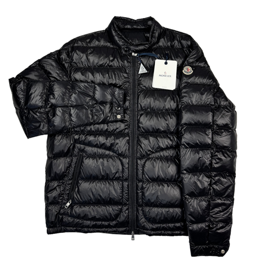 Plumífero Moncler Acorus negro - talla 7 (2XL)