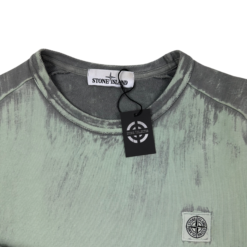 SUDADERA CUELLO REDONDO STONE ISLAND - talla M