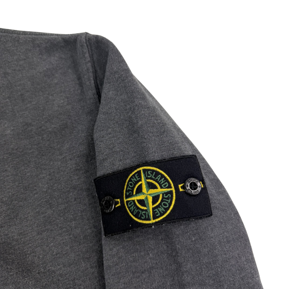 SUDADERA HALF - ZIP STONE ISLAND - talla M
