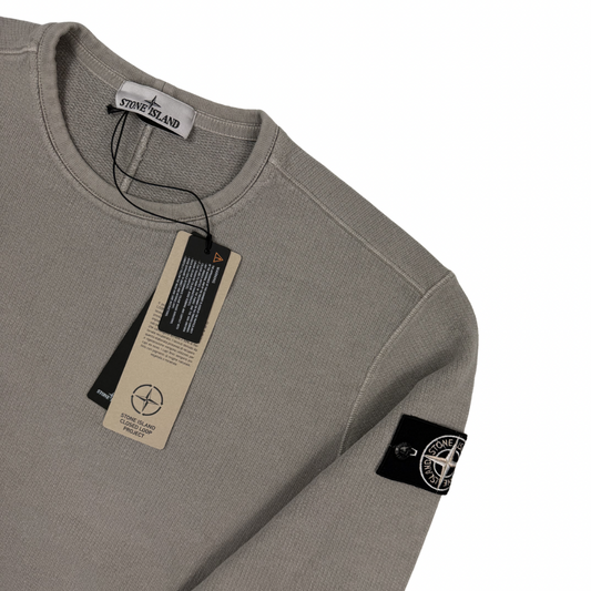 Sudadera Cuello Redondo Stone Island Closed Loop Project Gris - talla S