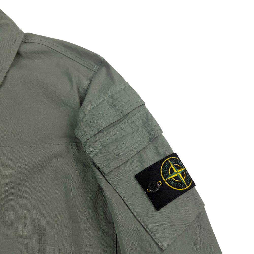 CHAQUETA OVERSHIRT STONE ISLAD - talla M