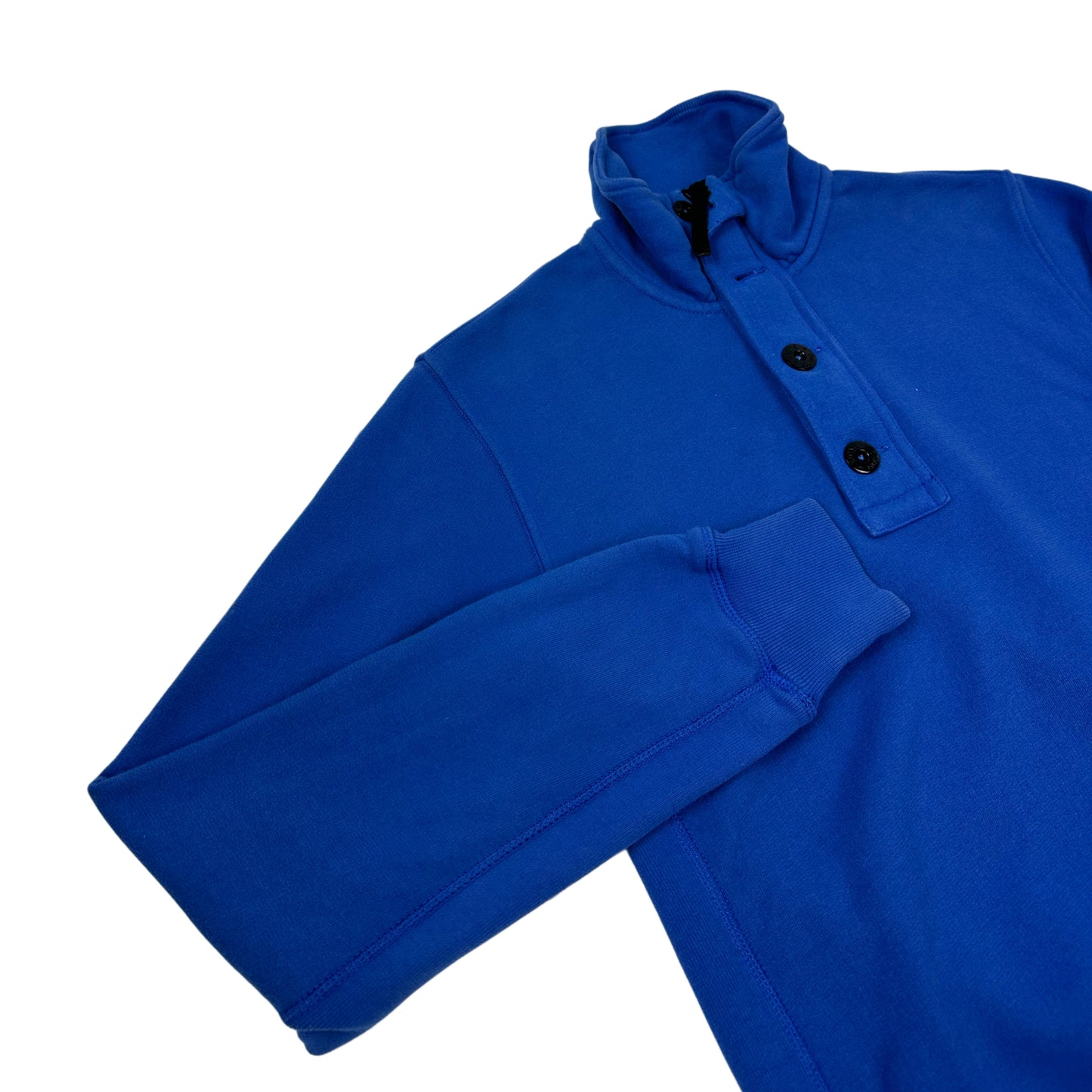 SUDADERA HALF-ZIP CON BOTONES STONE ISLAND - talla S