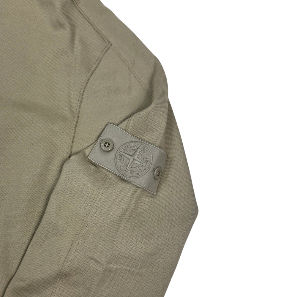Sudadera Stone Island Ghost con capucha y cremallera arena - talla L-XL-2XL