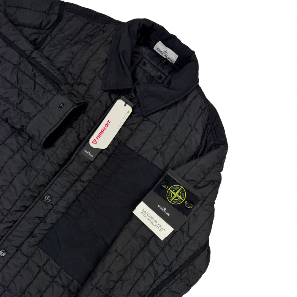 Chaqueta Stone Island Quilted Nylon Stella With Primaloft-TC negro - talla 2XL/3XL