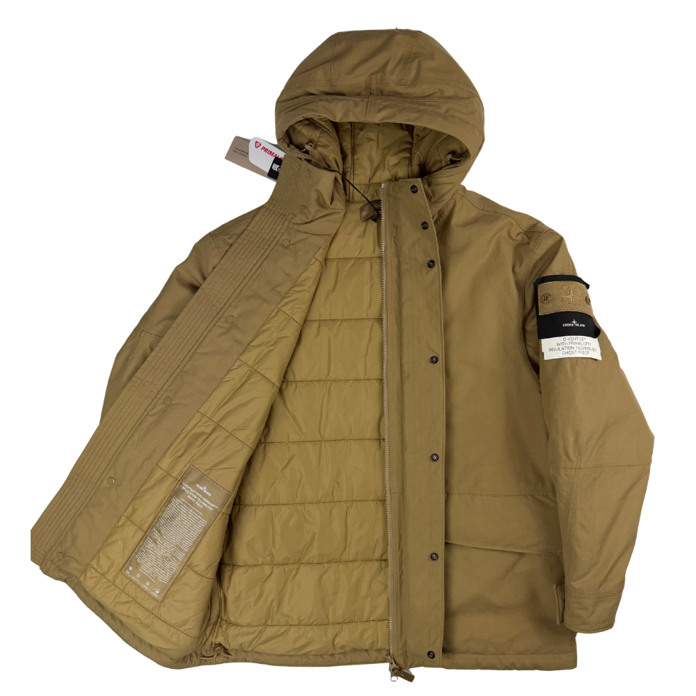 CHAQUETÓN O-VENTILE WITH PRIMALOFT INSULATION TECHNOLOGY GHOST PIECE STONE ISLAND - talla M