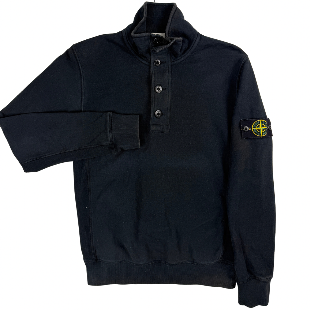 SUDADERA CON BOTONES STONE ISLAND - talla S