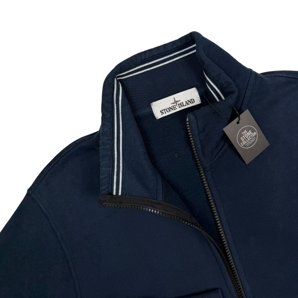 SUDADERA CON CREMALLERA STONE ISLAND - talla M