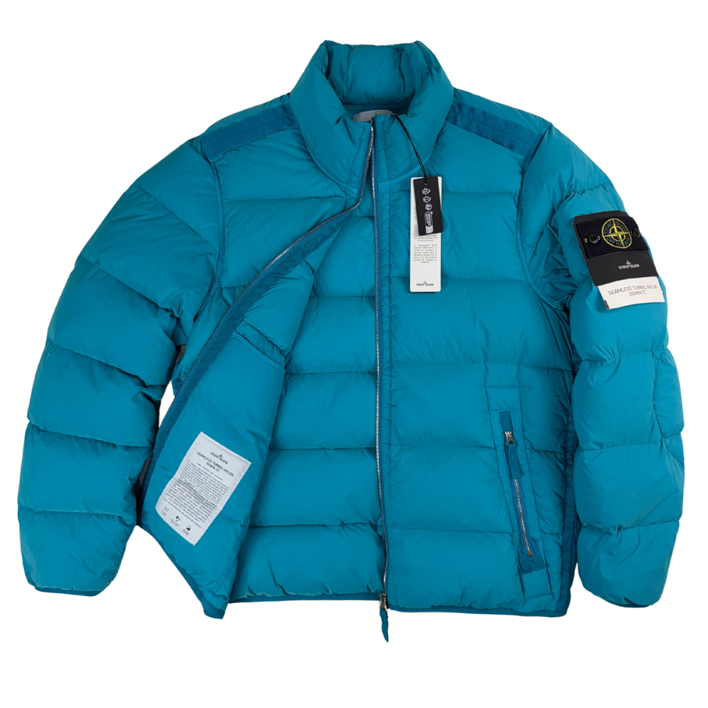 ABRIGO PLUMAS SEAMLESS TUNNEL NYLON DOWN-TC STONE ISLAND - talla M