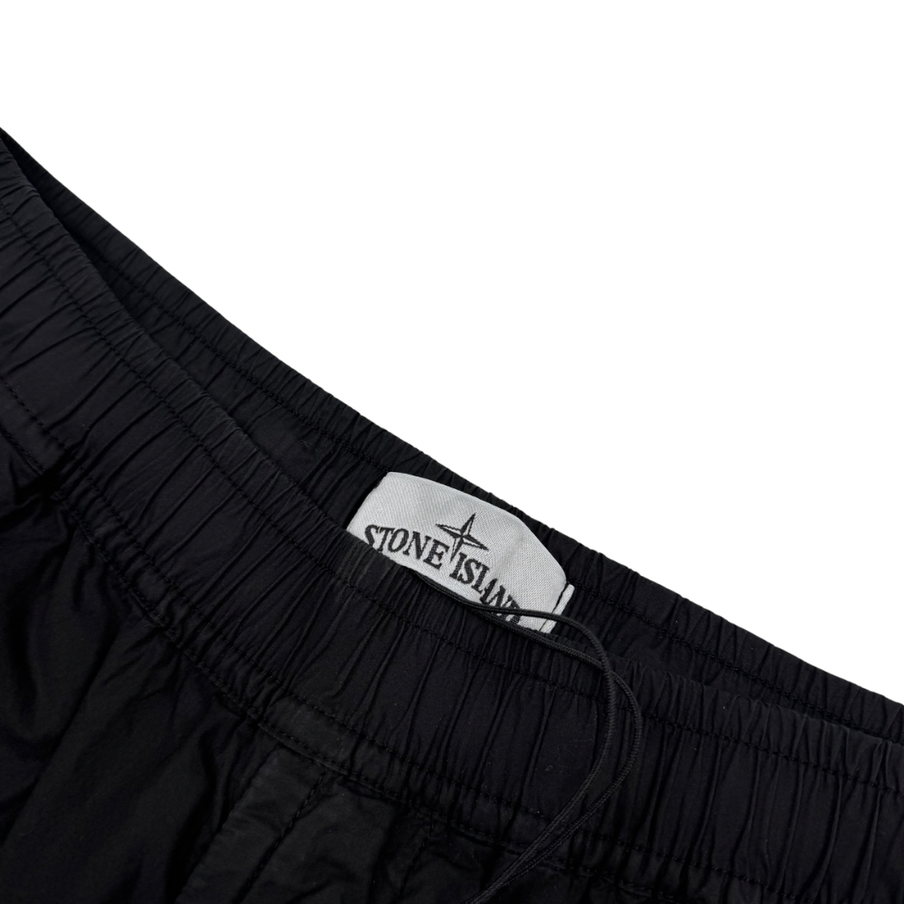 Pantalón Cargo Corto Stone Island Negro - talla W/28 / W/29