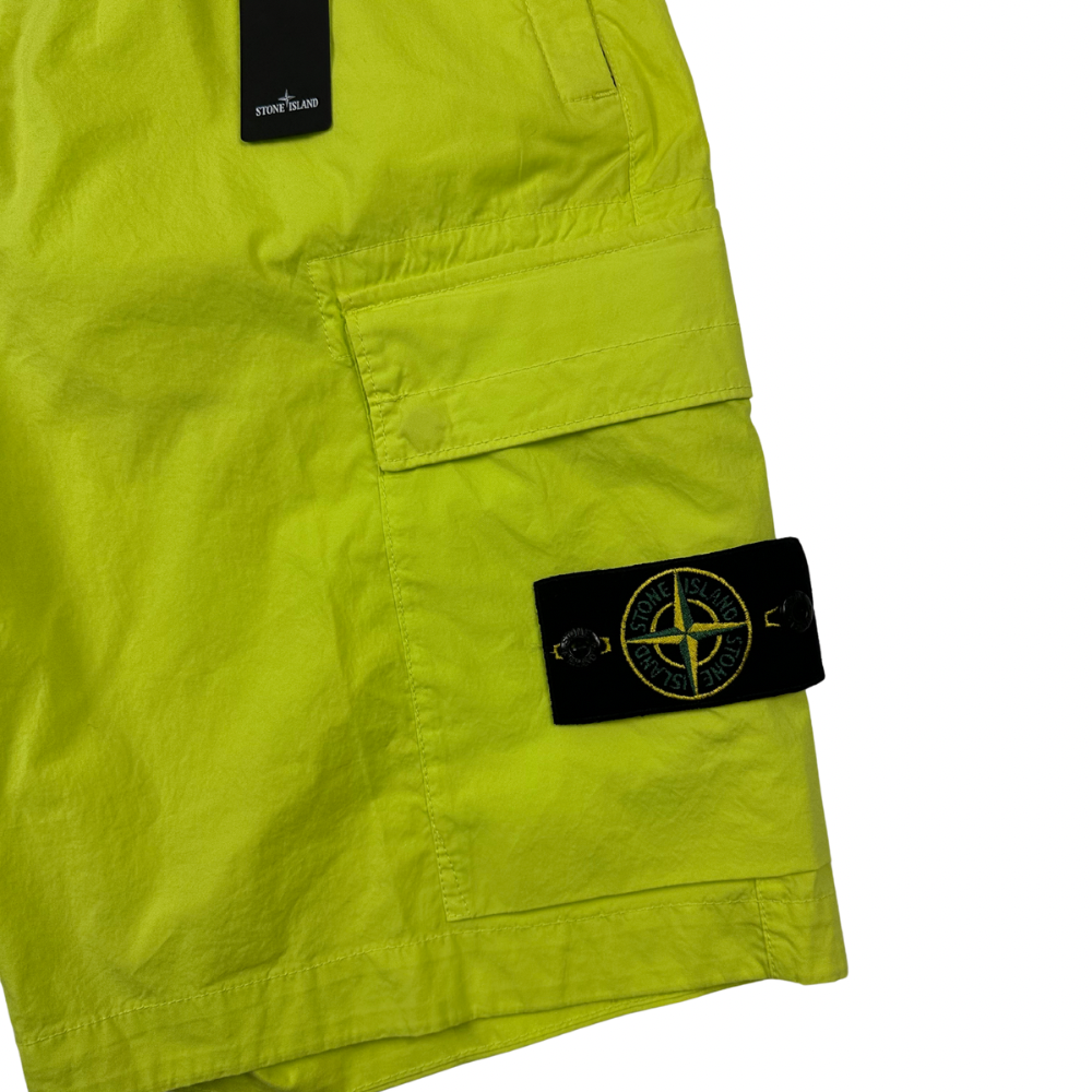 PANTALÓN CARGO CORTO REGULAR STONE ISLAND - talla W/30 , W/31
