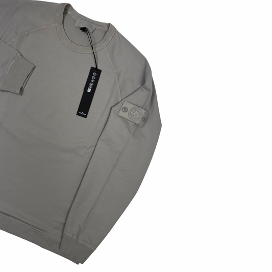 Sudadera Stone Island Ghost cuello redondo gris - talla L/XL/2XL