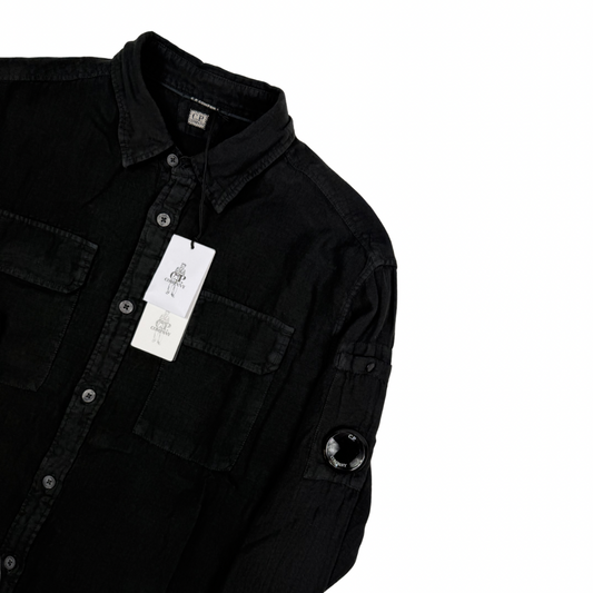 CAMISA DE LINO LONG SLEEVE C.P. COMPANY - talla L/XL